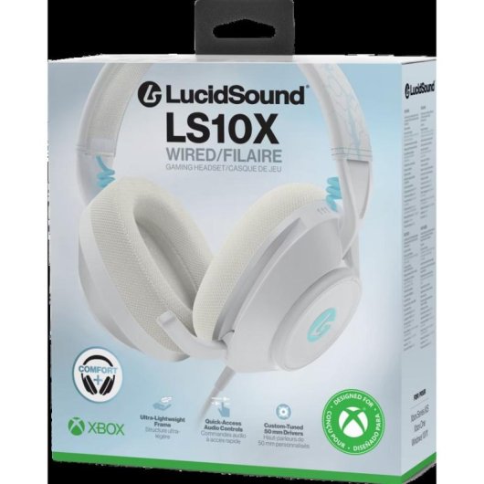Auriculares PowerA LucidSound LS10X Gen 2 com cabo USB Xbox One branco