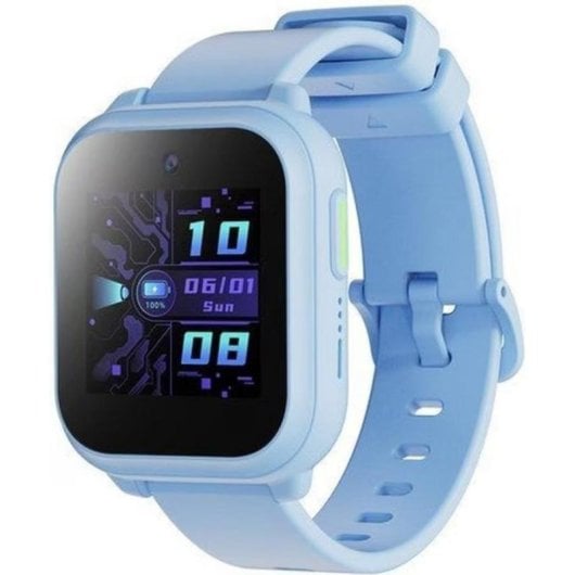 ZTE Kids Watch K2 Bluetooth 4G 40mm Display 1,57" Silikon Blau Einheitsgröße Wasserdicht