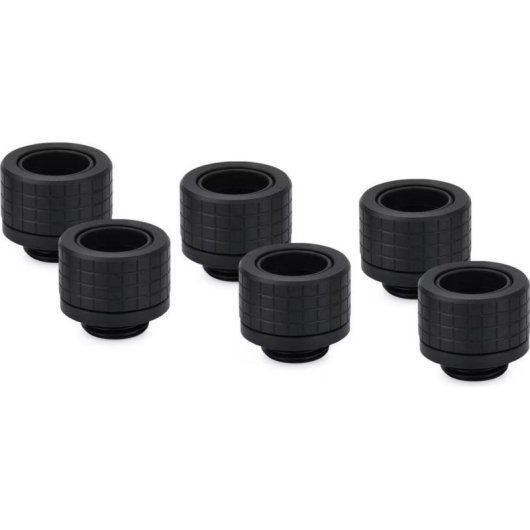 Flüssigkeitskühlung Thermal Grizzly TG-DM-FIT-6014 Push-In Schwarz Metall