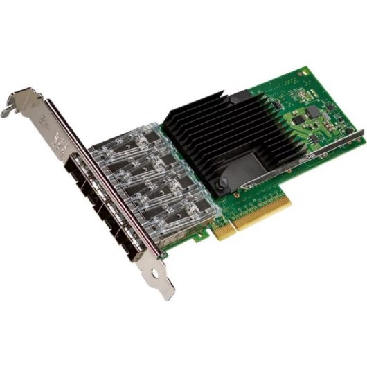 Scheda di Rete Intel X710-DA4 PCI Express 3.0 x8 10 Gbit/s 4 Porte SFP+ Verde