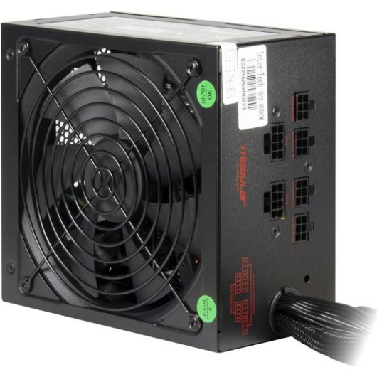 Fuente de Alimentación Intertec 850W Certificación 80+ Bronze modular parcial