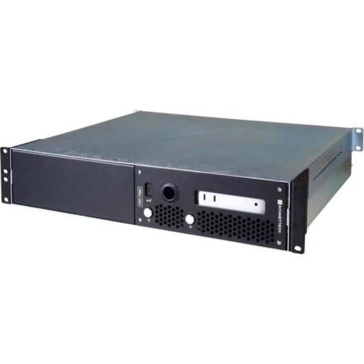 Caja PC Sonnet xMac mini 2U Rackmount Acero Negro con Ventilador USB-C