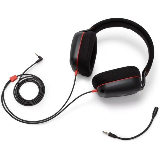 Auriculares PowerA NSHS0581 con cable USB para gaming, micrófono y control volumen, negros