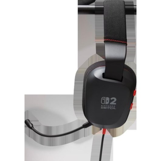 Auriculares PowerA NSHS0581 con cable USB para gaming, micrófono y control volumen, negros