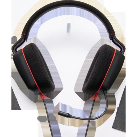 Auriculares PowerA NSHS0581 con cable USB para gaming, micrófono y control volumen, negros
