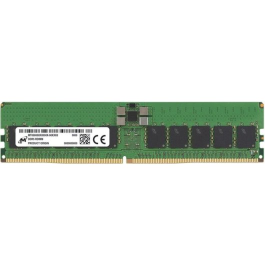 Memória RAM Micron MTC20F2085S1RC64BH1T 32GB DDR5 6400MHz CL52 RDIMM Servidor