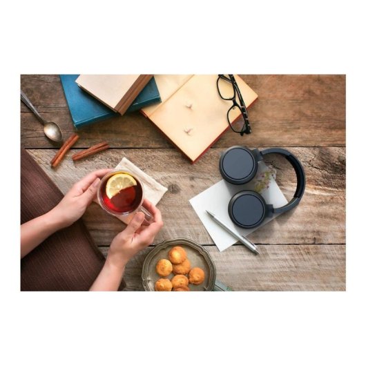 Cuffie Philips TAH5205BK/00 wireless e cablate Bluetooth per chiamate e musica nere