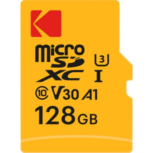Scheda di memoria Kodak EKMSDM128GXC10HPRK 128 GB MicroSD Classe 10 UHS-I V30 A1