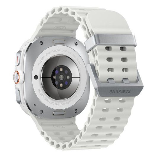 Samsung Galaxy Watch Ultra 4G GPS 47mm AMOLED Blanc Taille Unique Étanche IP68 Pulsomètre