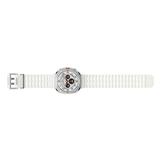 Samsung Galaxy Watch Ultra 4G GPS 47mm AMOLED Blanc Taille Unique Étanche IP68 Pulsomètre