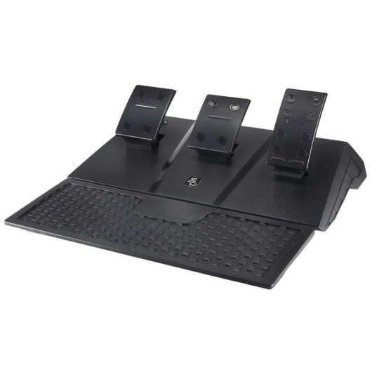 Volante Subsonic SA5658 + Pedales + Palanca de control USB Negro