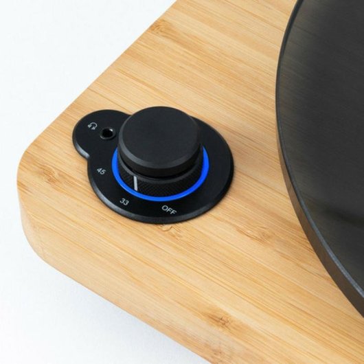 Tornamesa The House Of Marley EM-JT010-SB Bluetooth 5.3 Negro Madera Vidrio
