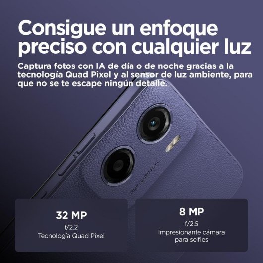 Motorola Moto E15 4G 2GB 64GB Lavanda 6,67" Dual SIM