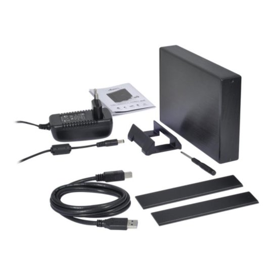 Caja PC Advance BX-308U3 3.5" Aluminium Noir Hot-swap USB Type-B