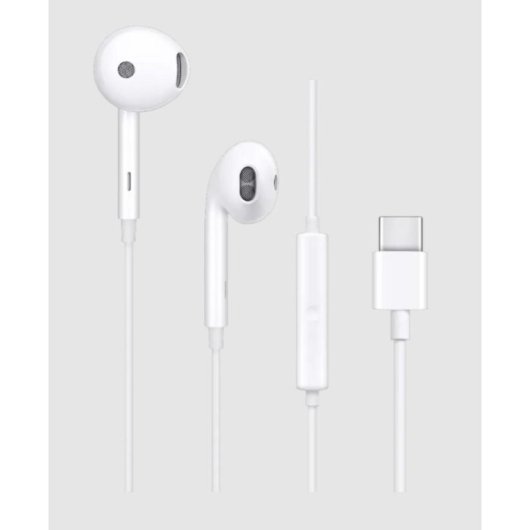 Auriculares Oppo MH135 filaires USB-C intra-auriculaires avec micro blanc