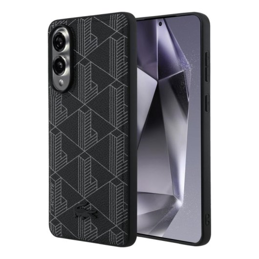 Hülle Samsung GP-LCHMS25PBSK Cover Bedruckt Schwarz für Galaxy S25 Edge 6,7"