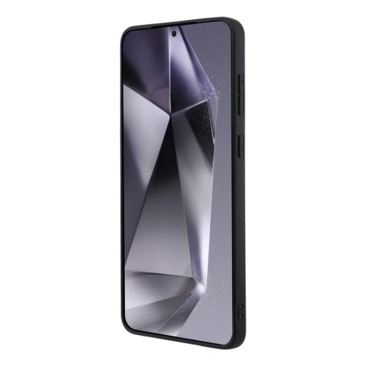 Hülle Samsung GP-LCHMS25PBSK Cover Bedruckt Schwarz für Galaxy S25 Edge 6,7"