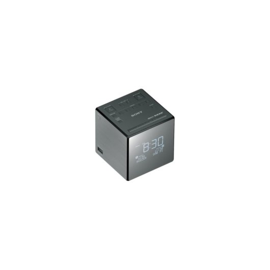 Sveglia Sony XDRC1DBP DAB+ FM LCD Bianco