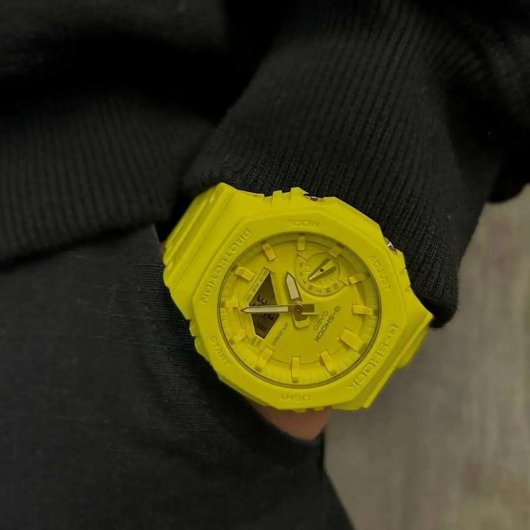Montre Casio G-Shock GA-2100-9A9ER Unisexe Anti-Chocs et Étanche