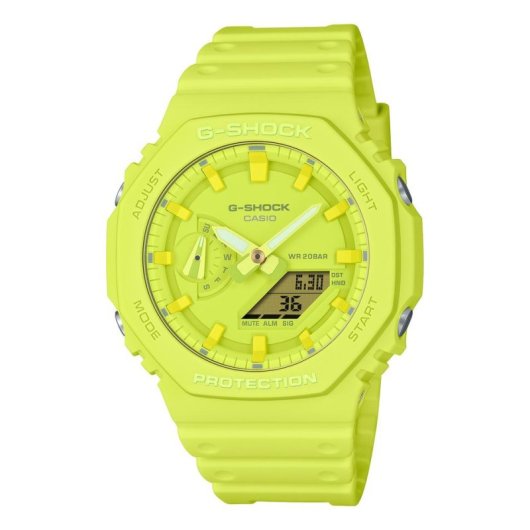 Montre Casio G-Shock GA-2100-9A9ER Unisexe Anti-Chocs et Étanche