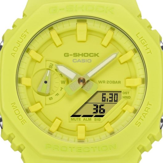 Montre Casio G-Shock GA-2100-9A9ER Unisexe Anti-Chocs et Étanche