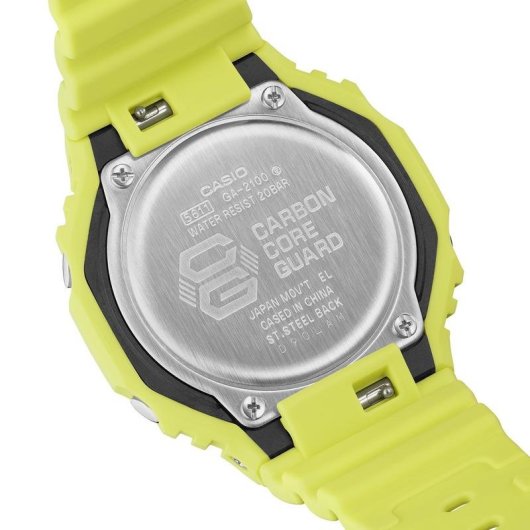 Montre Casio G-Shock GA-2100-9A9ER Unisexe Anti-Chocs et Étanche