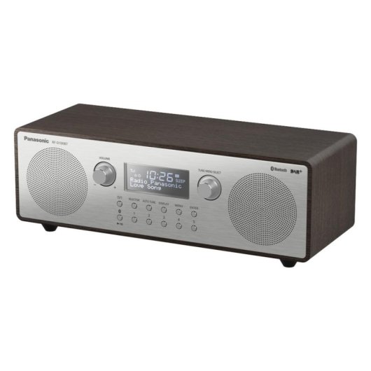 Radio Portátil Panasonic RF-D100BT DAB+ FM Bluetooth 10W LCD Negro/Gris