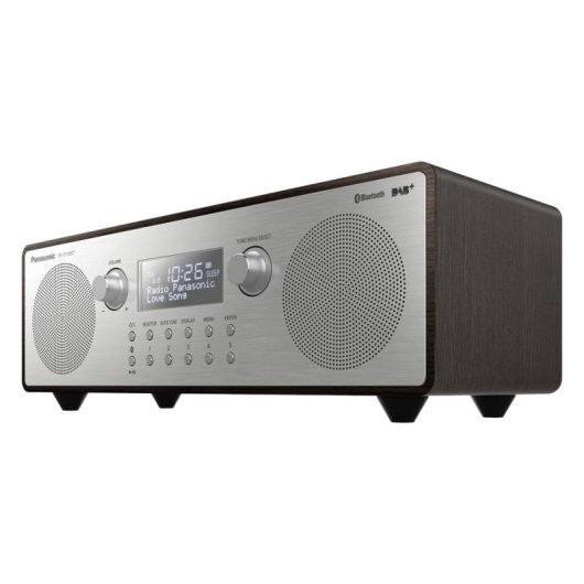 Radio Portátil Panasonic RF-D100BT DAB+ FM Bluetooth 10W LCD Negro/Gris