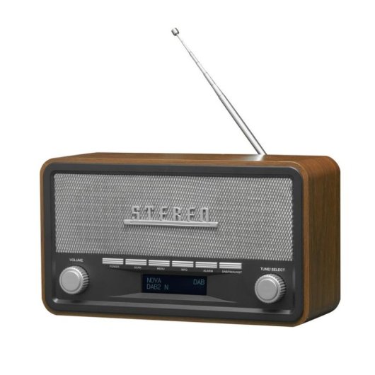Radio Denver DAB-18 Personal DAB+ FM Bluetooth 4W Negro/Gris