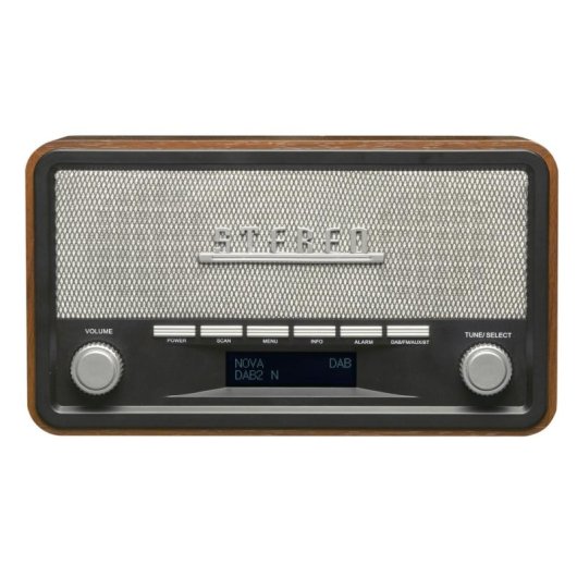 Radio Denver DAB-18 Personal DAB+ FM Bluetooth 4W Negro/Gris