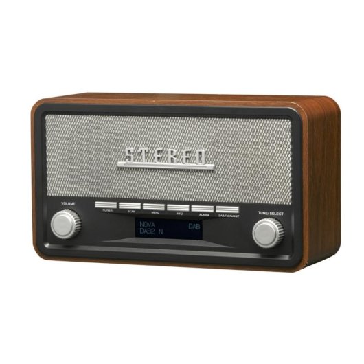 Radio Denver DAB-18 Personal DAB+ FM Bluetooth 4W Negro/Gris