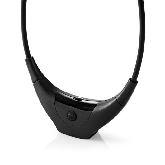 Auriculares Nedis HPRF010BK sans fil et filaire RF pour TV, noirs
