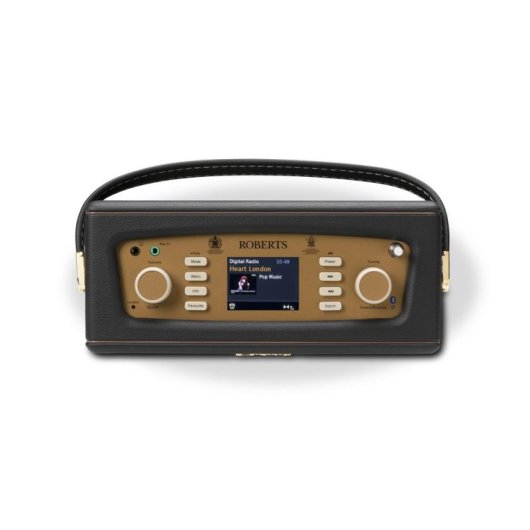 Tragbarer Radio Roberts Revival RD70 DAB+ FM Bluetooth Schwarz