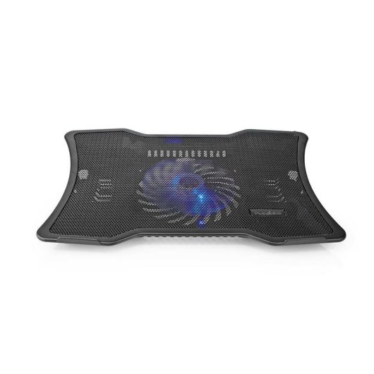 Laptopständer Nedis NBCR101BK mit USB-Lüfter 12,5 cm