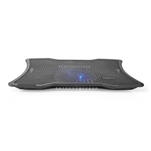 Laptopständer Nedis NBCR101BK mit USB-Lüfter 12,5 cm