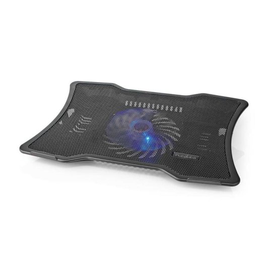 Laptopständer Nedis NBCR101BK mit USB-Lüfter 12,5 cm
