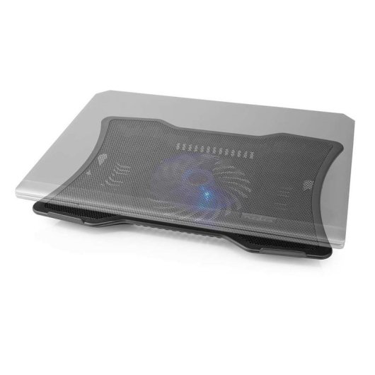 Laptopständer Nedis NBCR101BK mit USB-Lüfter 12,5 cm