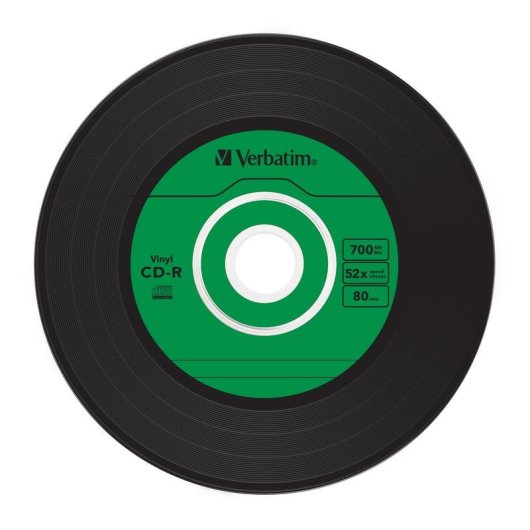 CD-R Verbatim AZO Data Vinyl 52x 700 MB 10 Stück