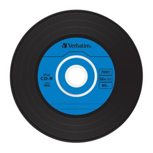 CD-R Verbatim AZO Data Vinyl 52x 700 MB 10 Stück