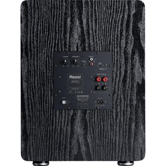 Altavoces Magnat Subwoofer actif 120W 12" avec amplificateur classe D noir