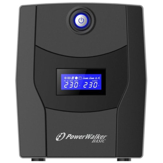Sai PowerWalker 2,2 kVA Batterie 9 Ah 3,9 Minutes LCD USB Noir