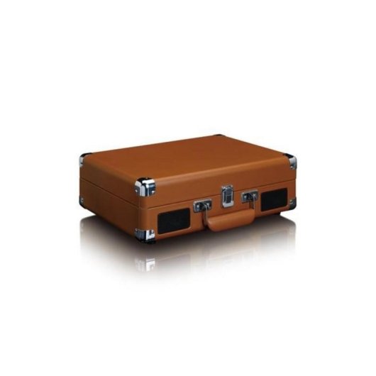 Plattenspieler Lenco TT-10 Automatisch Schwarz/Braun Edelstahl Holz