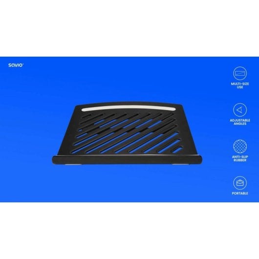 Supporto per laptop Savio PB-02 15.6" nero