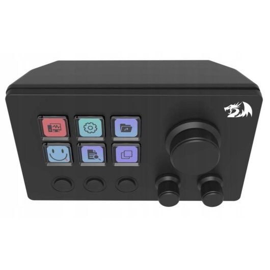 Panel Stream Deck Redragon SS-551 Skyrider 6 touches LCD 3 commandes
