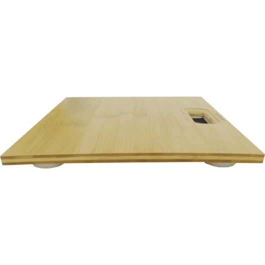 Pèse Personne Électronique Esperanza Bamboo EBS012 Jusqu'à 180 kg Précision 100 g Écran LCD Bambou