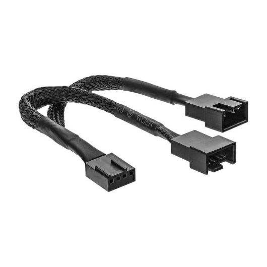 Cabo InLine 33328Y 4-pin PWM para 2 x 4-pin PWM 0,15 m RoHS multicolor