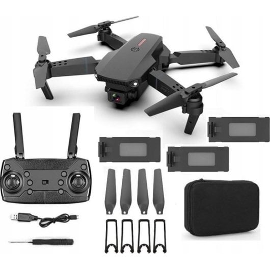 Dron ExtraLink E88 Pro Caméra 4K FPV 15 min de vol 3 batteries