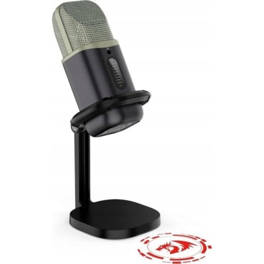 Microphone Redragon GM305 USB-C cardioïde et omnidirectionnel avec RGB tactile