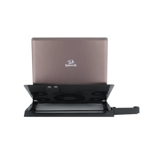 Podestal Refrigerante Redragon IVY GCP500 5 Ventiladores RGB USB