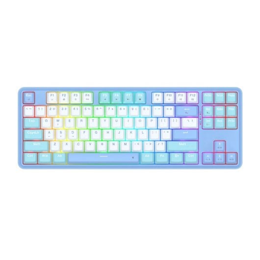 Teclado Redragon K707 StarBlade mecánico TKL con RGB y hot-swap